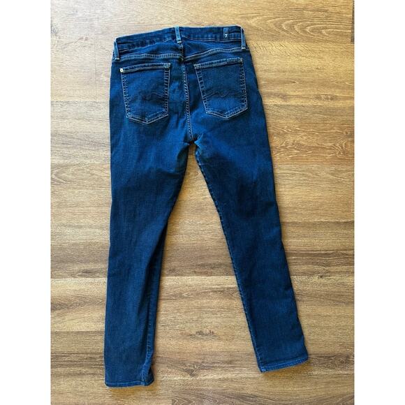 7 For All Mankind Kimmie Straight Leg Jean Women Size 31 - Picture 2 of 6